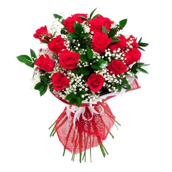 Bouquet "Roses and snow". bouquet-scarlet-bride--79a.jpg